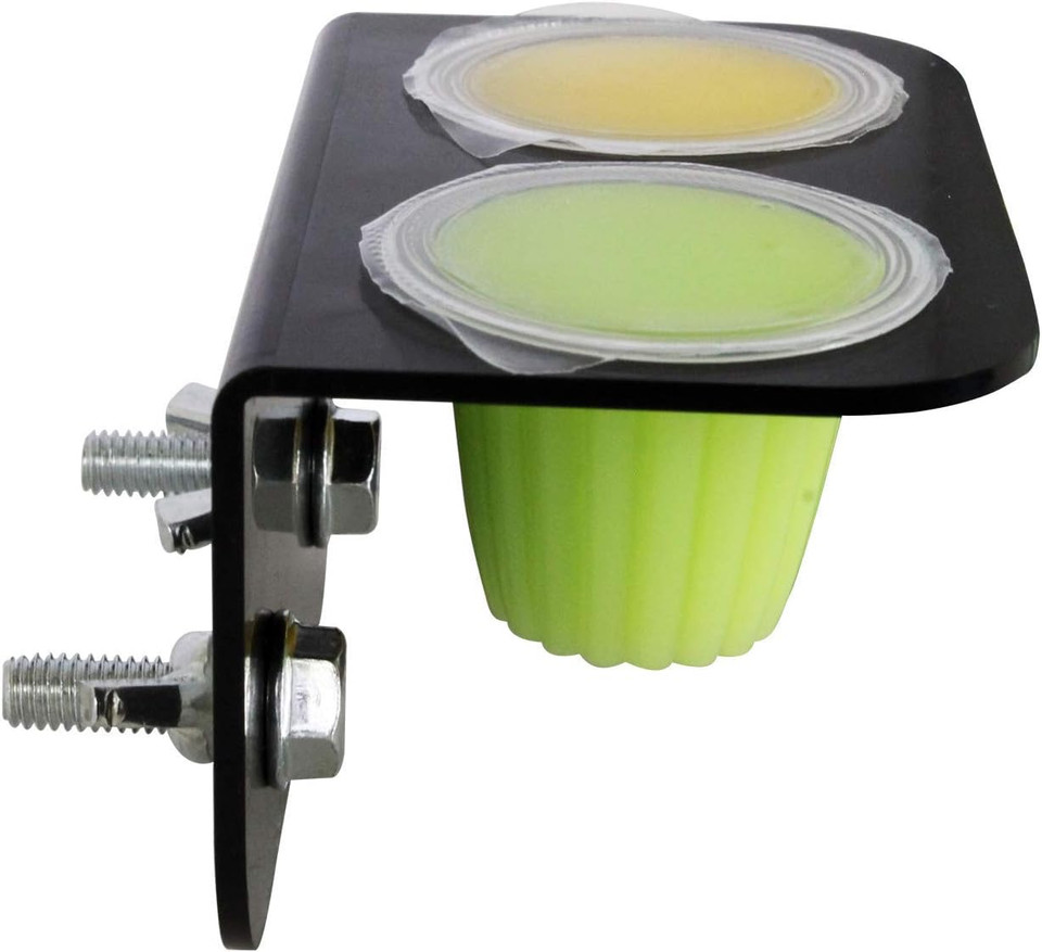 Nectar Pods Holder - Durable Cage Accessory For Nectar Pods - Sugar Gliders, Marmosets, Squirrels, Parrots, Cockatiels, Parakeets, Lovebirds, Birds, Hamsters, Day Geckos, Kinkajous & Other Small Pets