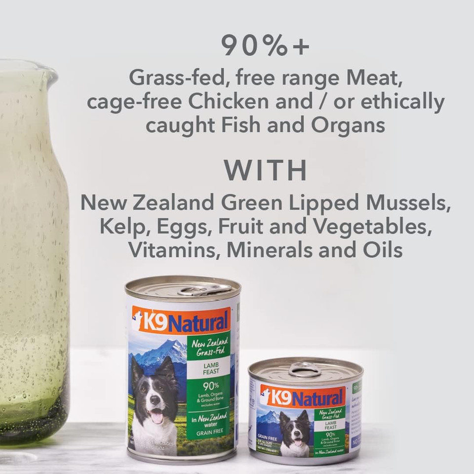 K9 Natural - Bpa & Gelatin Free Canned Dog Food - Hoki & Beef, 6Oz (12 Pack)