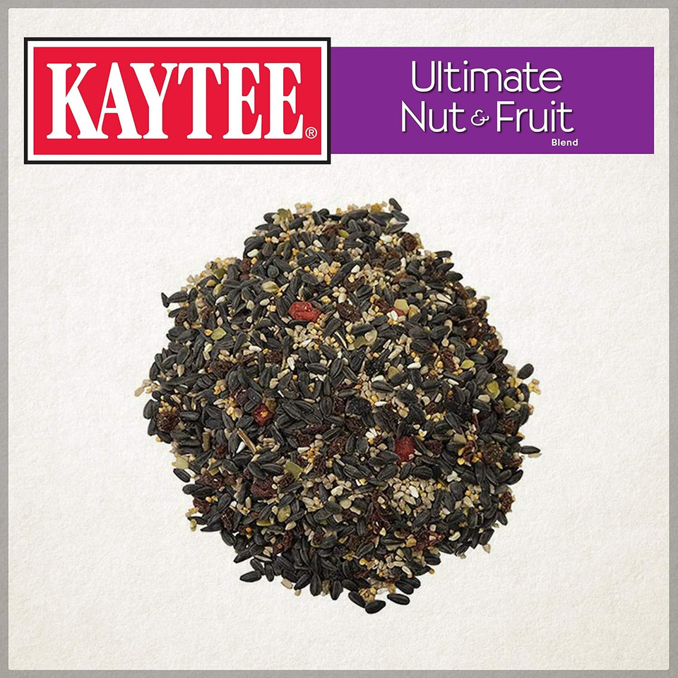 Kaytee Ultimate Nut And Fruit Wild Bird Food For Cardinals, Finches, Chickadees, Nuthatches, Woodpeckers, Grosbeaks, Juncos, 9.75 Lb Kaytee Ultimate Nut And Fruit Wild Bird Food For Cardinals, Finches, Chickadees, Nuthatches, Woodpeckers, Grosbeaks, Juncos, 9.75 Lb