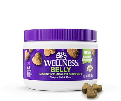 Wellness Salmon Flavored Soft Chew Immune & Allergy Supplements For Dogs, 45 Count