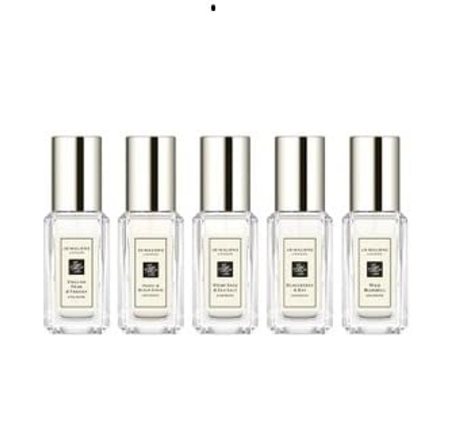 Jo Malone Perfume Variety Mini Gift Set For Men And Women Cologne Fragrance Collection Travel Spraysã¢Â30 Fl Oz (Pack Of 5)