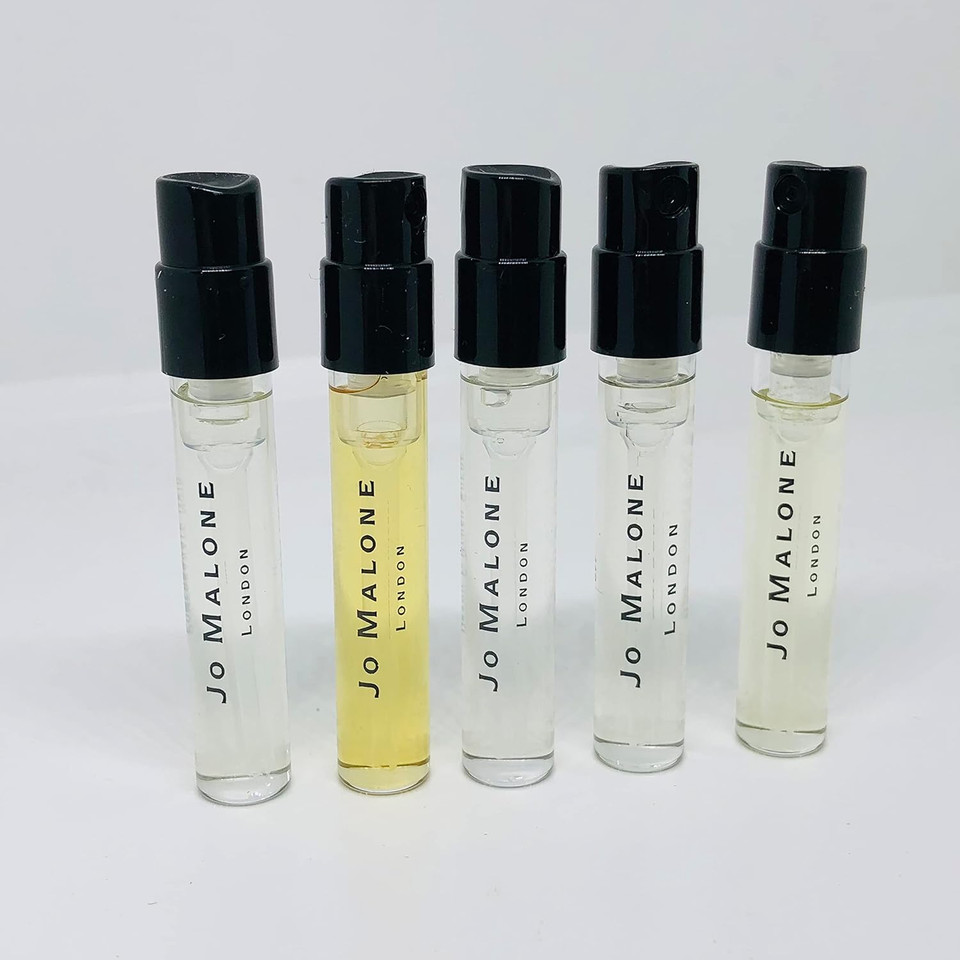 Jo Malone Set 5 London Fragrance Sample Vials Different Scent 0.05Oz/ 1.5Ml Each