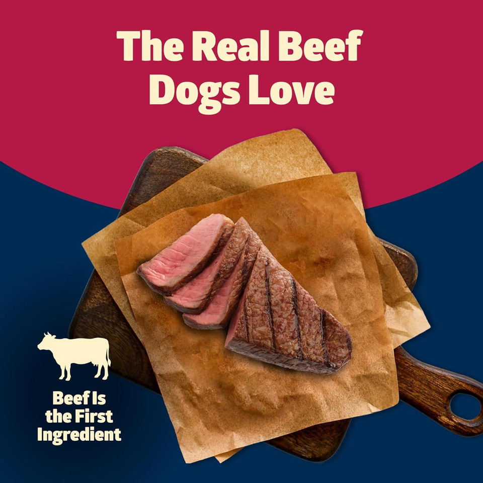 Blue Buffalo Freedom Grain-Free Dry Dog Food, Complete & Balanced Nutrition For Adult Dogs, Made In The Usa With Natural Ingredients, Beef & Potatoes, 24-Lb. Bag