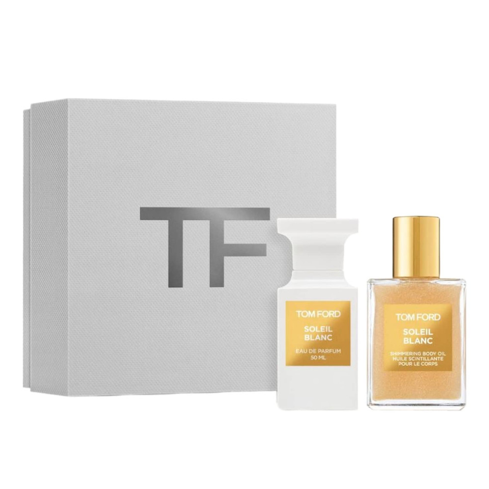 Tom Ford Private Blend Soleil Blanc 2 Piece Set - Eau De Parfum And Shimmering Body Oil