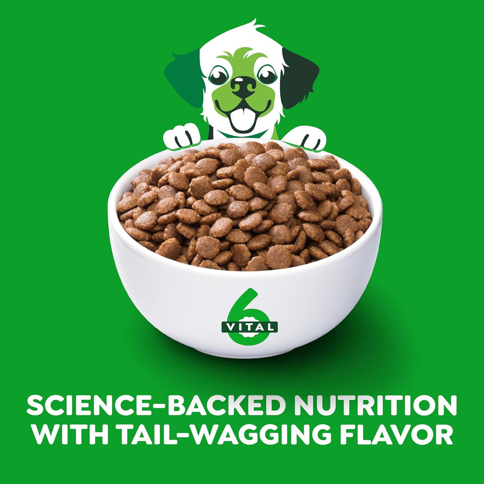 Greenies Smart Essentials Puppy High Protein Dry Dog Food Real Chicken & Brown Rice Recipe, 5.5 Lb. Bag