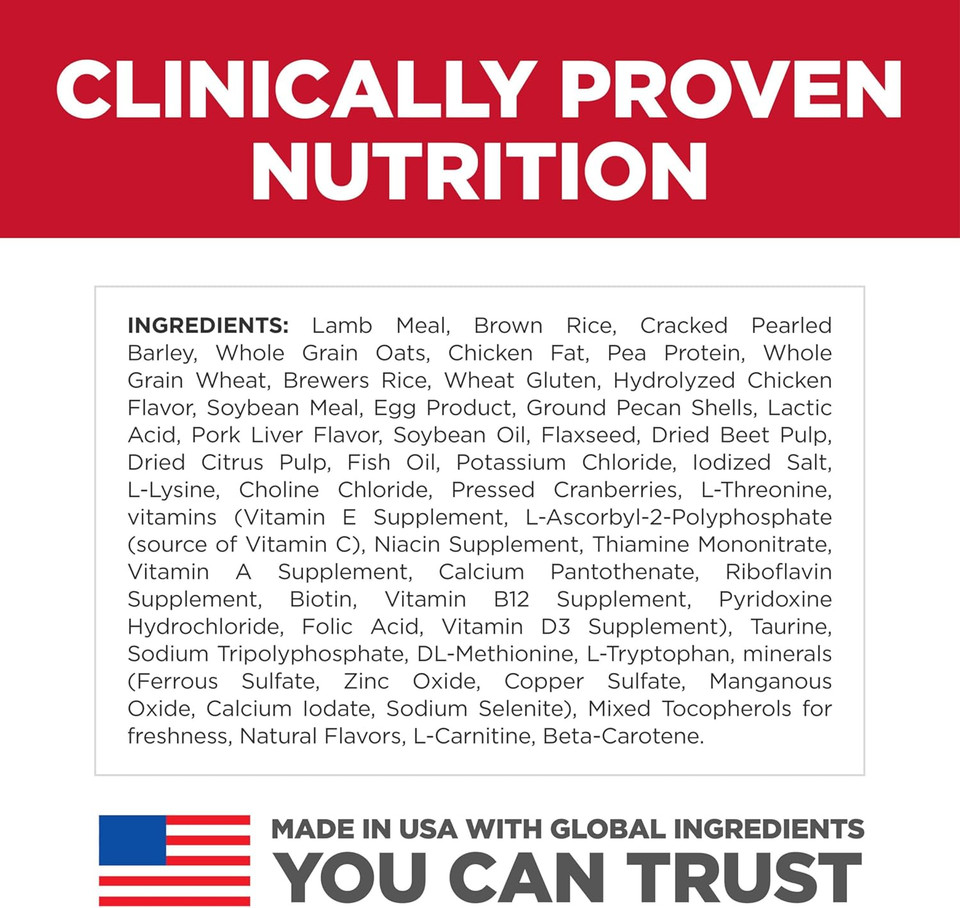 Hill'S Science Diet Puppy, Large Breed Puppy Premium Nutrition, Dry Dog Food, Lamb & Brown Rice, 30 Lb Bag