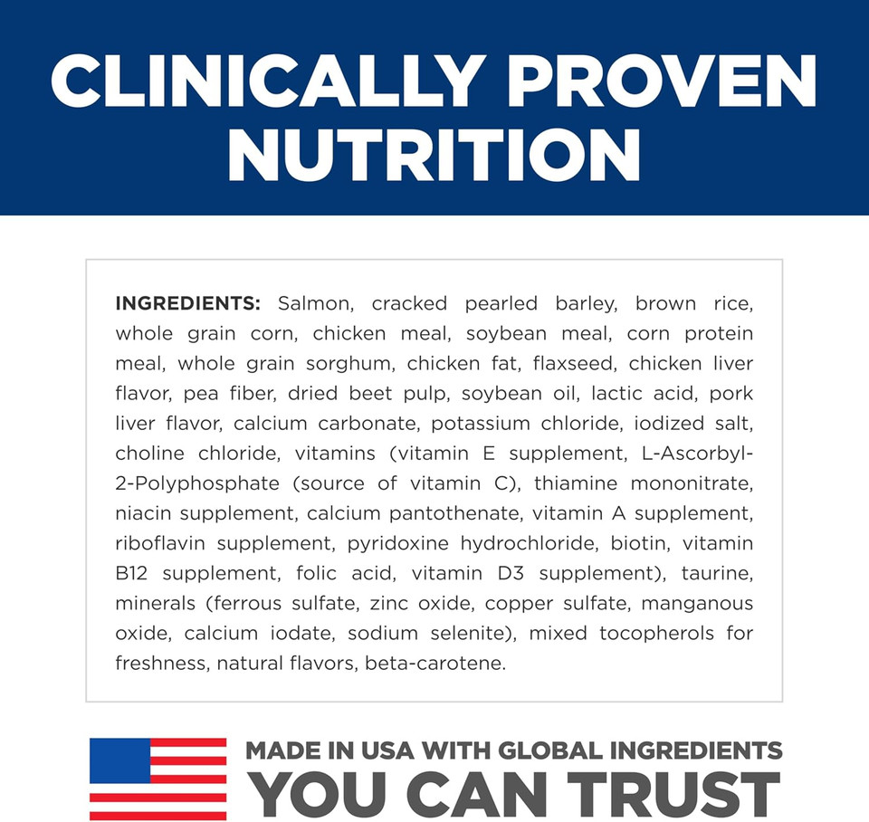 Hill'S Science Diet Adult 1-6, Adult 1-6 Premium Nutrition, Dry Dog Food, Salmon & Brown Rice, 33 Lb Bag