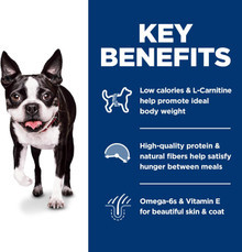 Hill'S Science Diet Light , Adult 1-6, Weight Management Support, Small Kibble, Dry Dog Food, Chicken & Barley, 5 Lb Bag