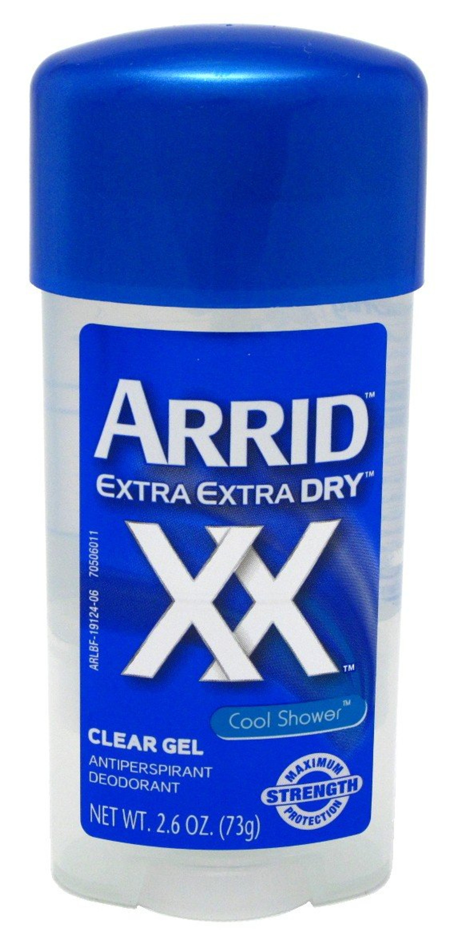 Arrid Deodorant 2.6 Ounce Gel Clear Xx Cool Shower (76Ml) (3 Pack)