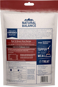 Natural Balance Limited Ingredient Adult Dry Dog Food with Healthy Grains, Beef & Brown Rice Recipe, 4 lb