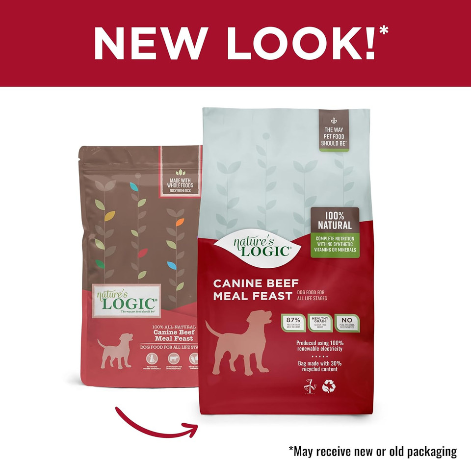 Nature'S Logic Dog Food Canine Meal Feast, Beef