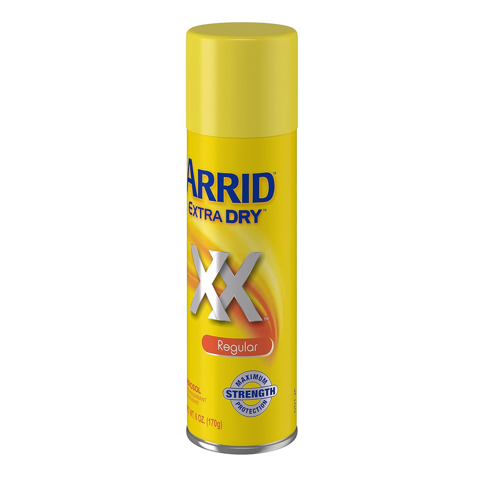 Arrid Extra Dry Anti-Perspirant Deodorant Spray Regular 6 Oz