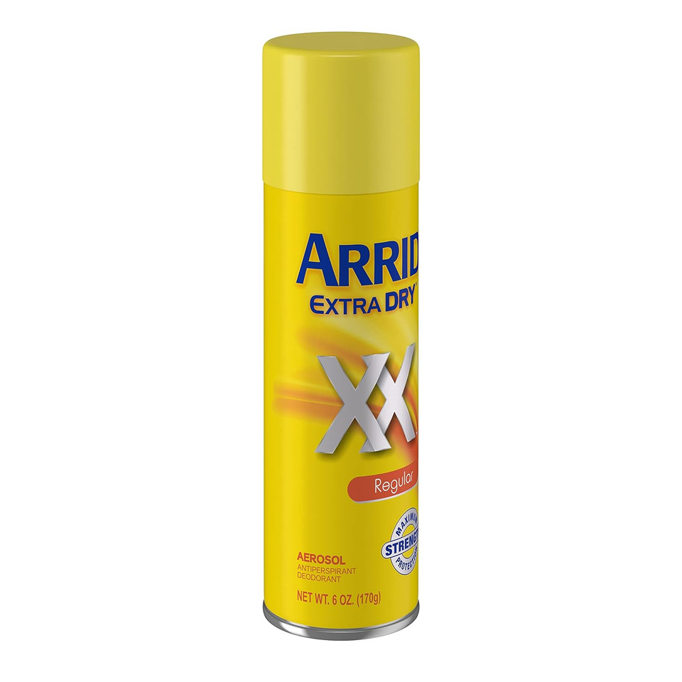 Arrid Extra Dry Anti-Perspirant Deodorant Spray Regular 6 Oz