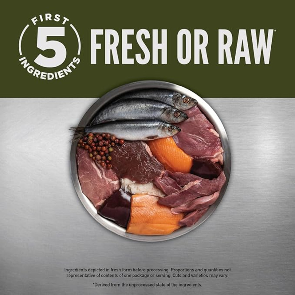 Orijen Dog Tundra Recipe, 4.5Lb, High-Protein Grain-Free Dry Dog Food, Packaging May Vary