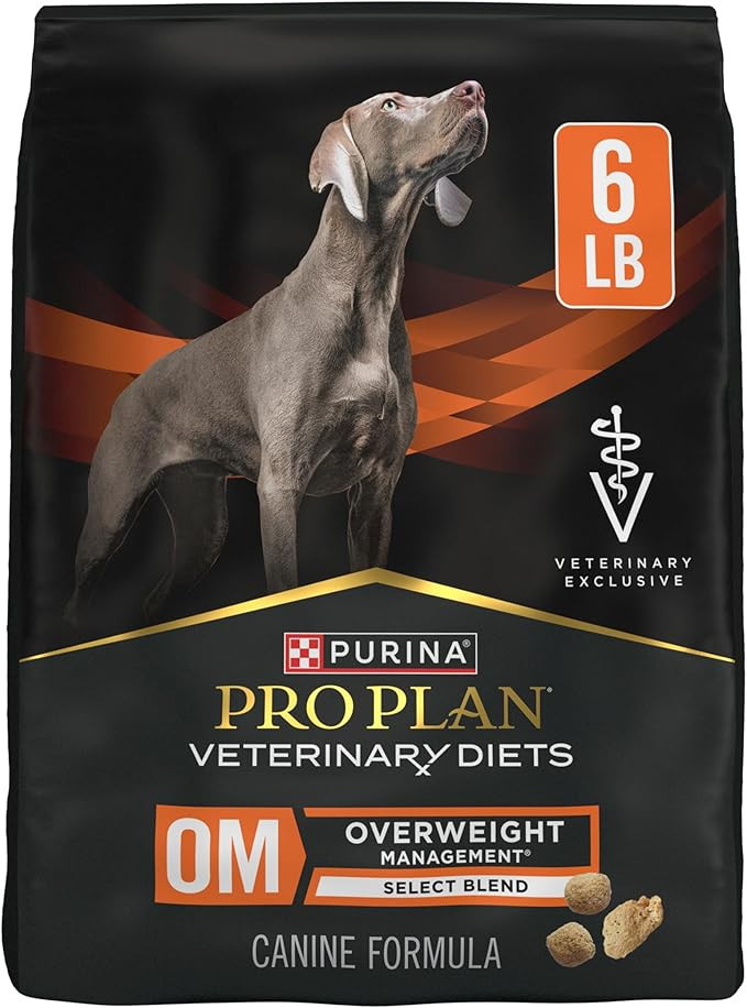 Purina Om Overweight Management Canine Formula Dry Dog Food - 6 Lb. Bag
