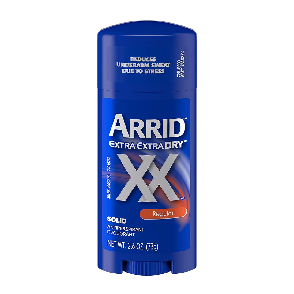 Arrid Xx Extra Dry Regular Solid Antiperspirant Deodorant, 2 Ounce (Pack Of 6)