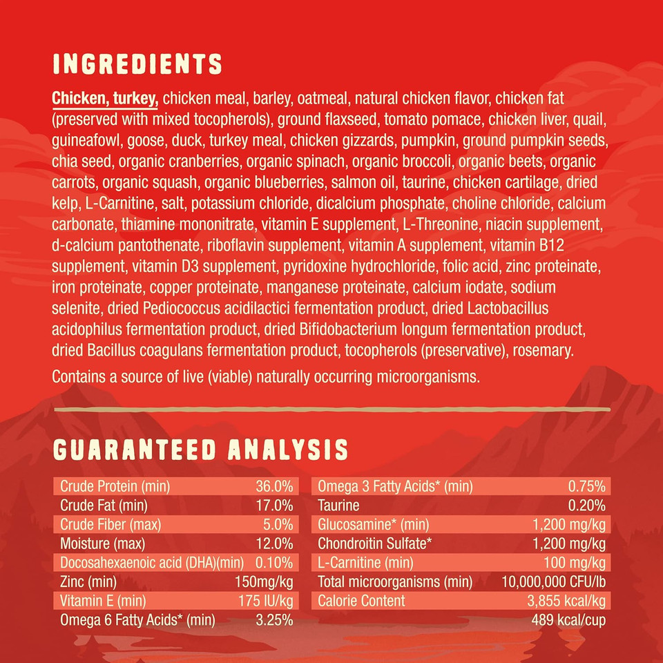 Stella & Chewy'S Wild Red Dry Dog Food Raw Coated High Protein Wholesome Grains Puppy Prairie Recipe, 21 Lb. Bag