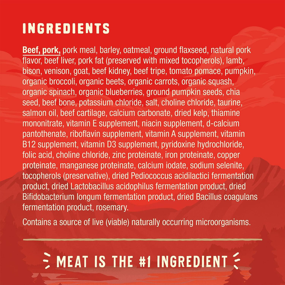 Stella & Chewy'S Wild Red Dry Dog Food Raw Coated High Protein Wholesome Grains Red Meat Recipe, 21 Lb. Bag