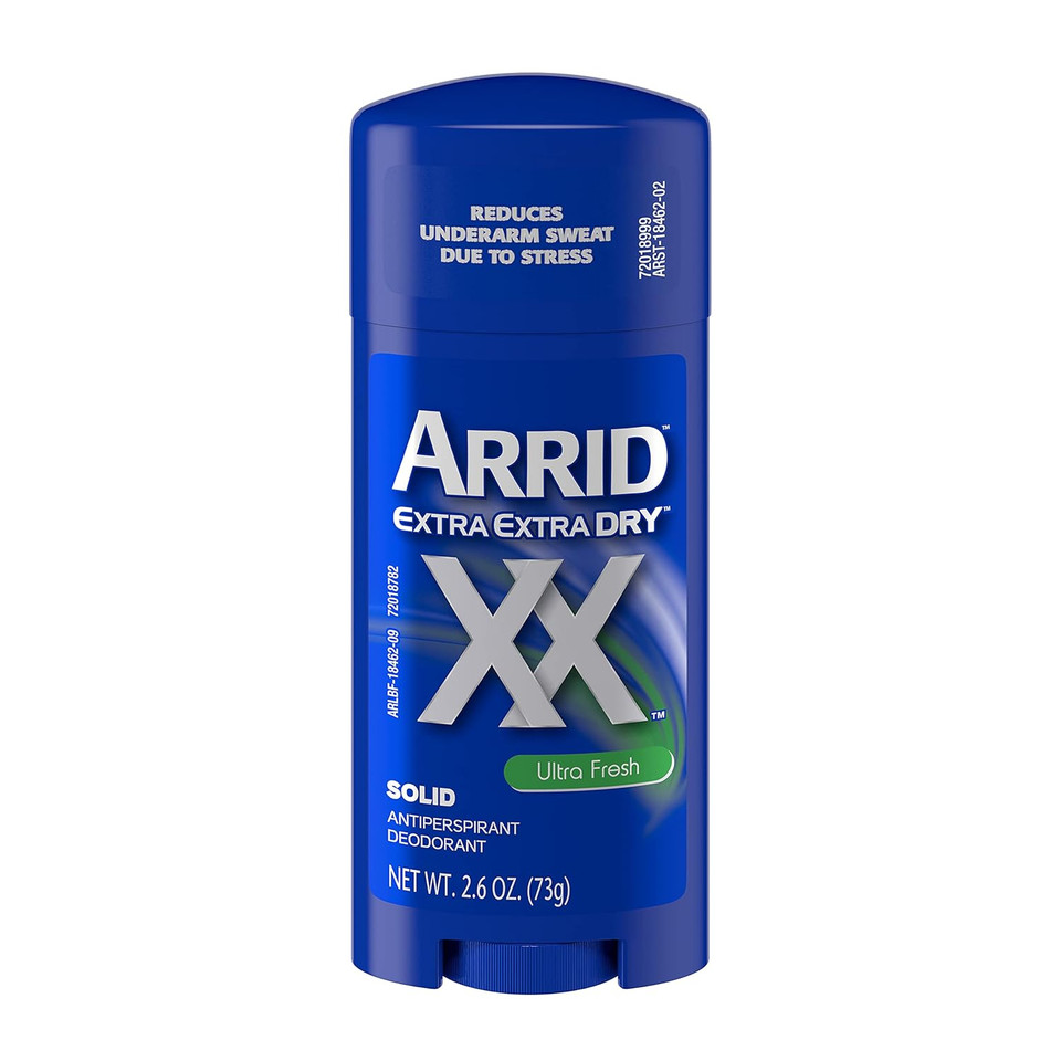 Arrid Xx Solid Antiperspirant & Deodorant-Ultra Fresh-2.7 Oz, 2 Pk
