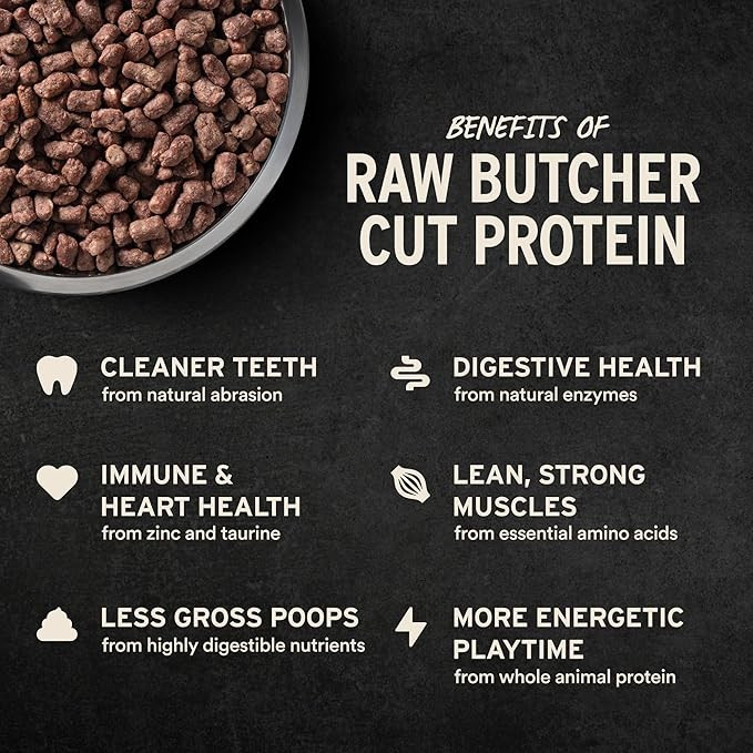 Vital Essentials Freeze Dried Raw Dog Food, Turkey Mini Nibs Entree, 5.5 Oz