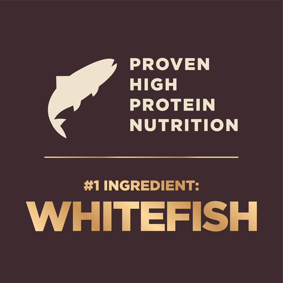 Wellness Core+ (Formerly Rawrev) Grained Dry Dog Food, Ocean Recipe With Freeze Dried Whitefish, 4 Pound Bag