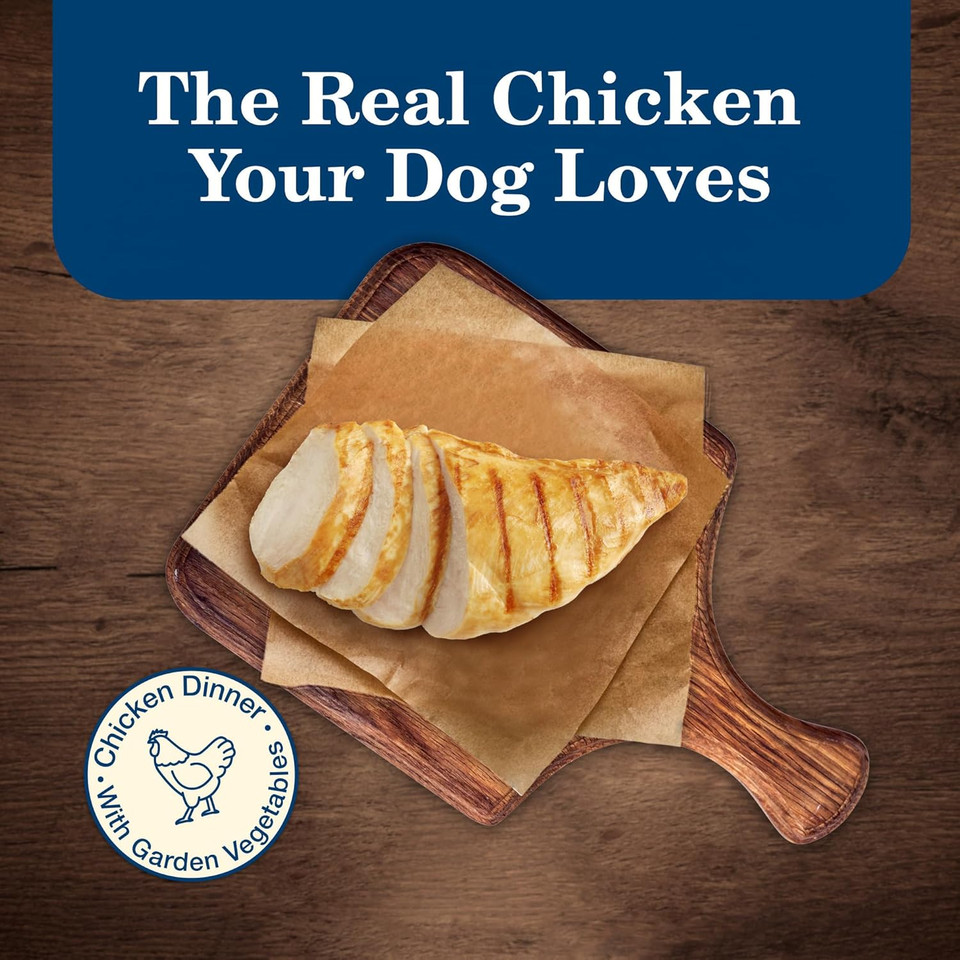 Blue Buffalo Homestyle Recipe Adult Small Breed Wet Dog Food, Made With Natural Ingredients, Chicken Recipe, 5.5-Oz. Cans (24 Count)