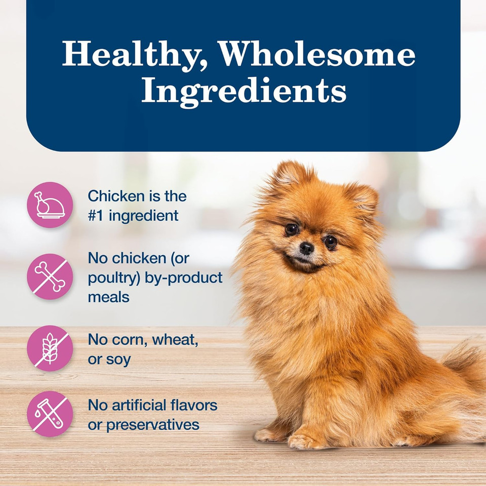Blue Buffalo Homestyle Recipe Adult Small Breed Wet Dog Food, Made With Natural Ingredients, Chicken Recipe, 5.5-Oz. Cans (24 Count)