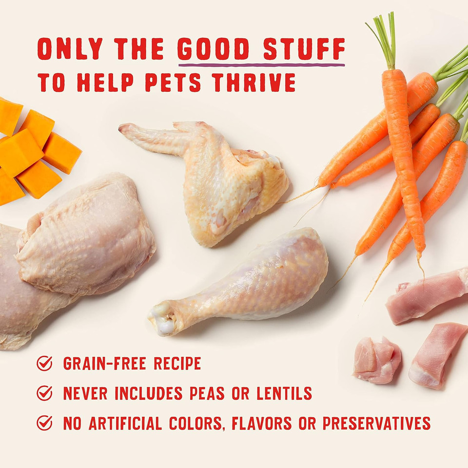 Stella & Chewy'S Wild Red Wet Dog Food Chicken & Turkey Stew High Protein Recipe, 10 Ounce (Pack Of 6)