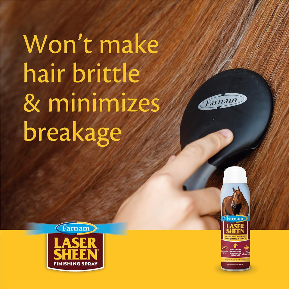 Farnam Laser Sheen Finishing Spray 14 Ounces