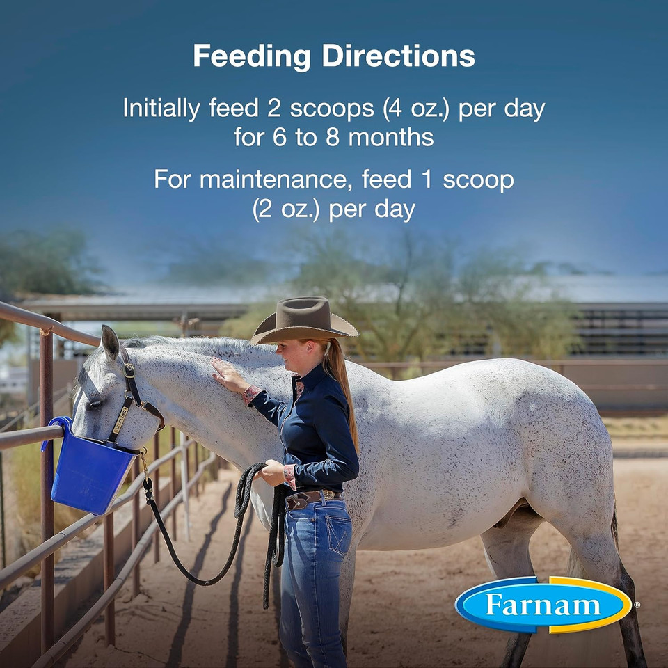 Farnam Horseshoer'S Secret Extra Strength Hoof Supplements & Connective Tissue Supplement, Promotes Strong, Healthy Hooves, Tendon & Ligaments, 7.5 Lbs, 60 Day Supply