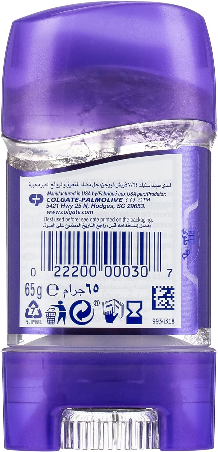 Lady Speed Stick Invisible Dry Power Antiperspirant Deodorant Gel, Fresh Fusion - 2.3 Ounce