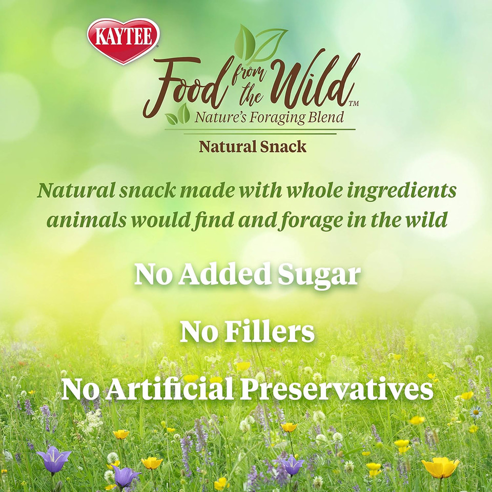 Kaytee Food From The Wild Natural Snack For Pet Hamsters, Gerbils, Rats And Mice, 2 Ounces