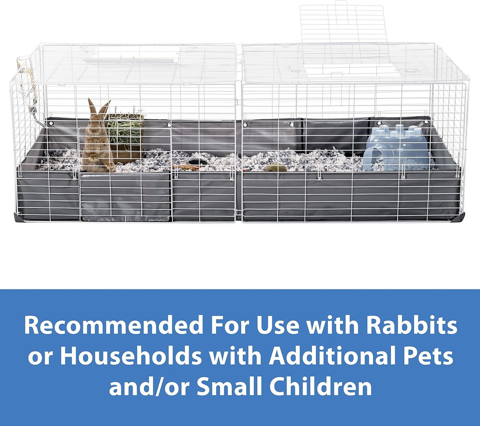Kaytee Open Living Pet Rabbit Or Guinea Pig Habitat Rooftop Add-On 60" X 30"