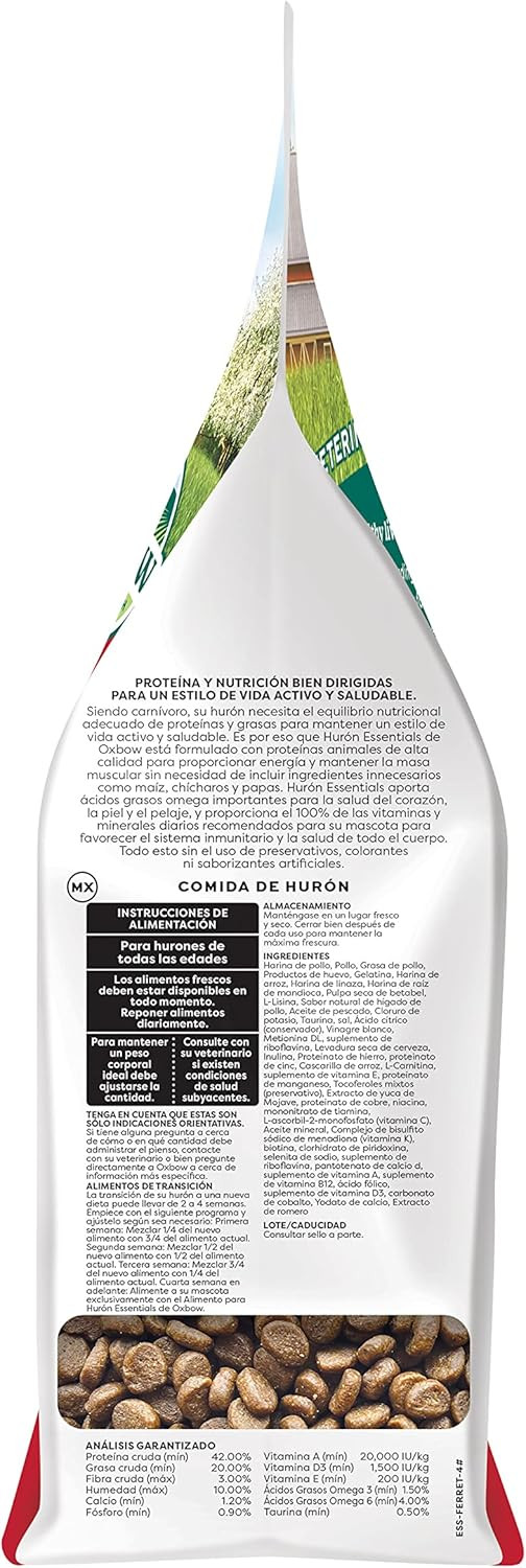 Oxbow Animal Health Essentials Ferret Food - 4 Lb