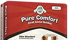 Oxbow Pure Comfort Small Animal Bedding - Odor & Moisture Absorbent, Dust-Free Bedding For Small Animals, White, 72 Liter Bag