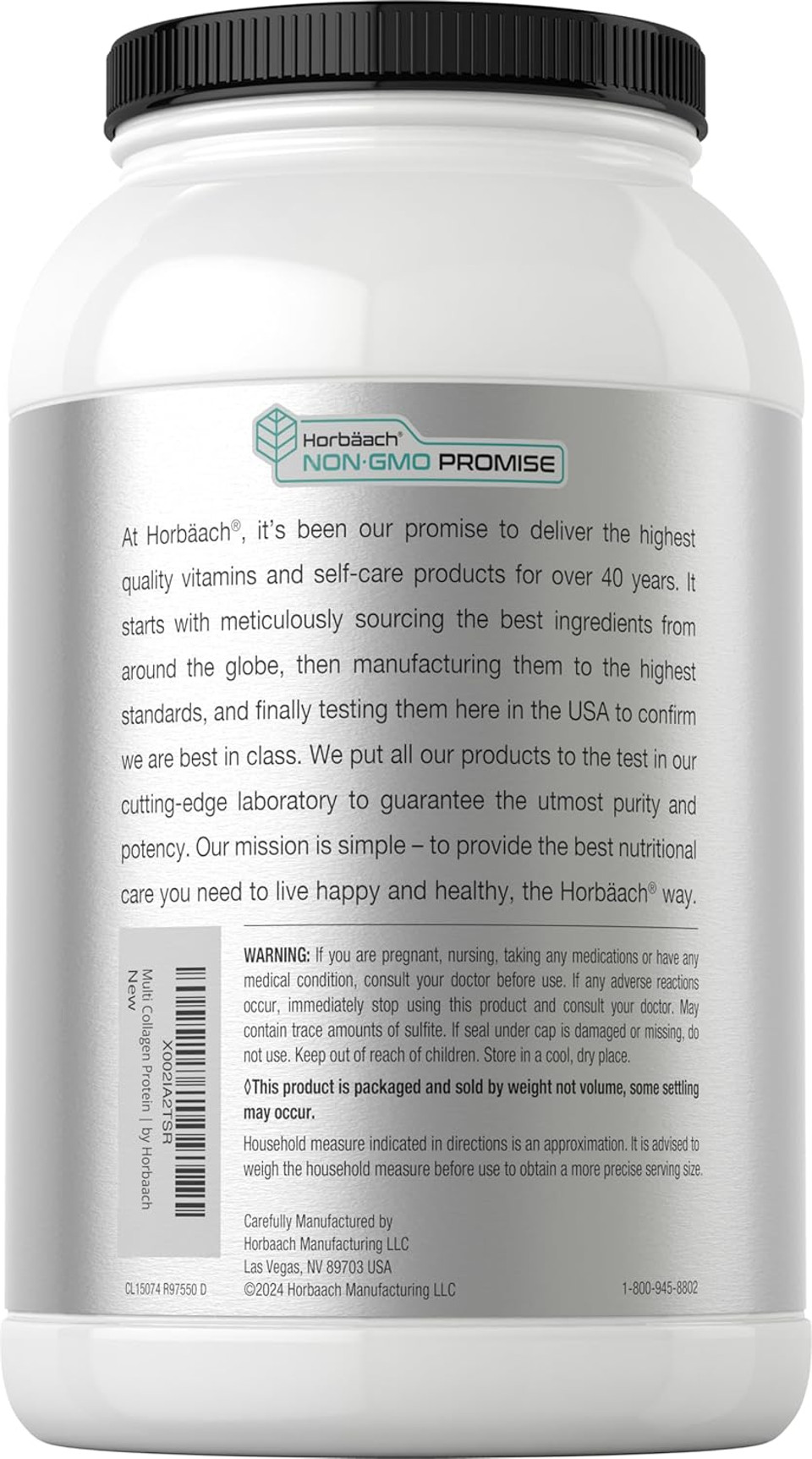Horbaach Multi Collagen Protein Powder 32 Oz | Type I, Ii, Iii, V, X | Hydrolyzed Collagen Peptides | Keto & Paleo Friendly | Unflavored & Gluten Free Horbaach Multi Collagen Protein Powder 32 Oz | Type I, Ii, Iii, V, X | Hydrolyzed Collagen Peptides | Keto & Paleo Friendly | Unflavored & Gluten Free
