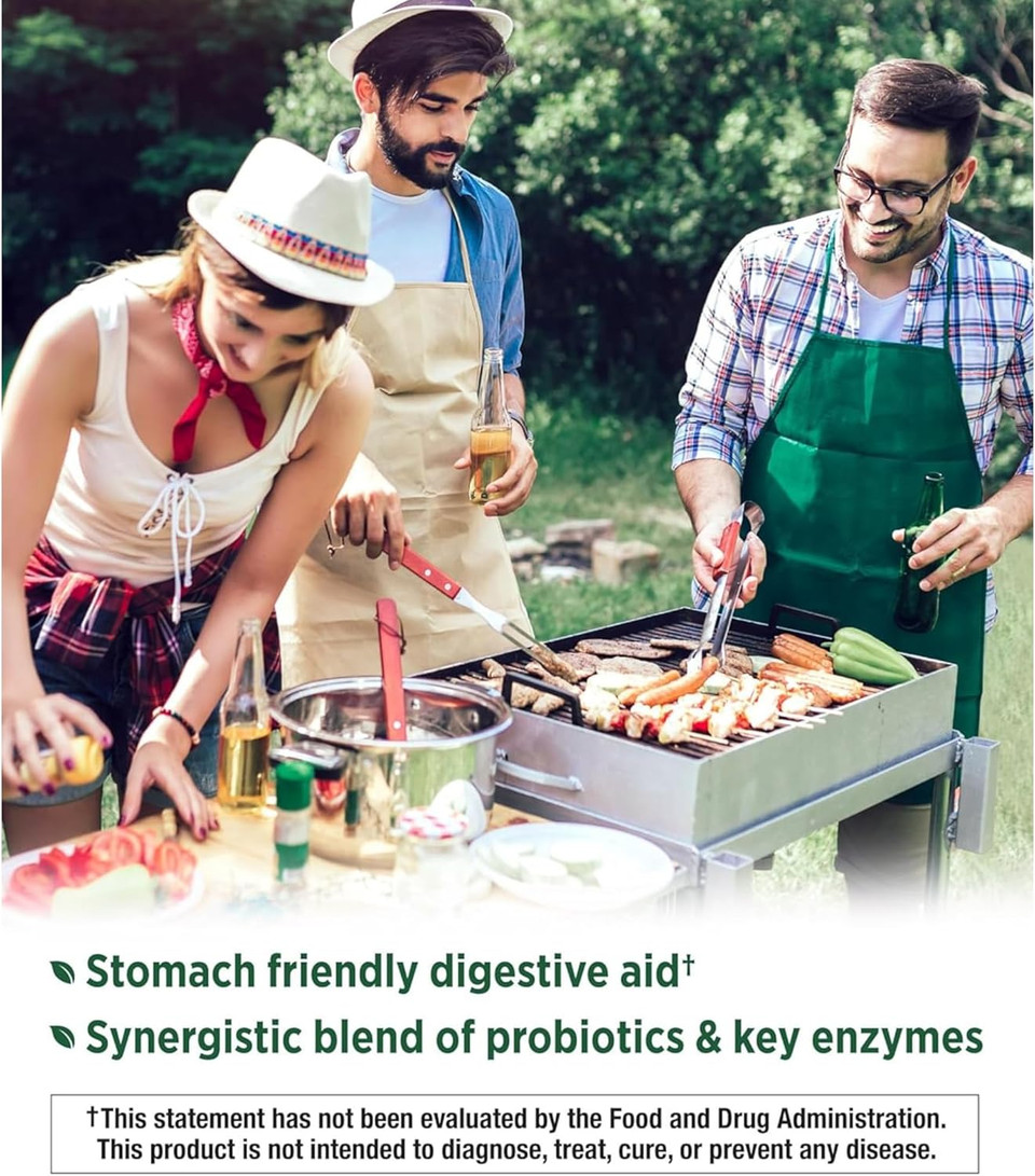 Probiotics And Multi Enzymes With Prebiotics For Digestive Health & Bloating Relief For Women & Men - Dr Vitamin Daily Enzymes & Probiotics For Gut & Digestion  60 Caps (1 Bottle, 60 Capsules)