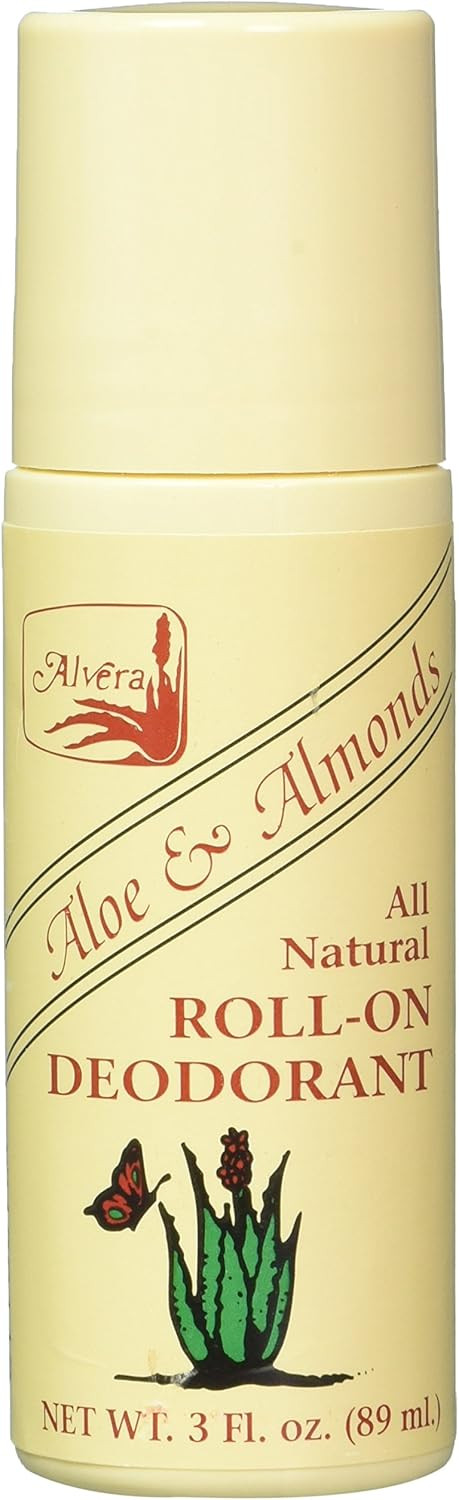 Alvera Deod,Roll-On,Aloe,Almn, 6 Pack 3 Ounce