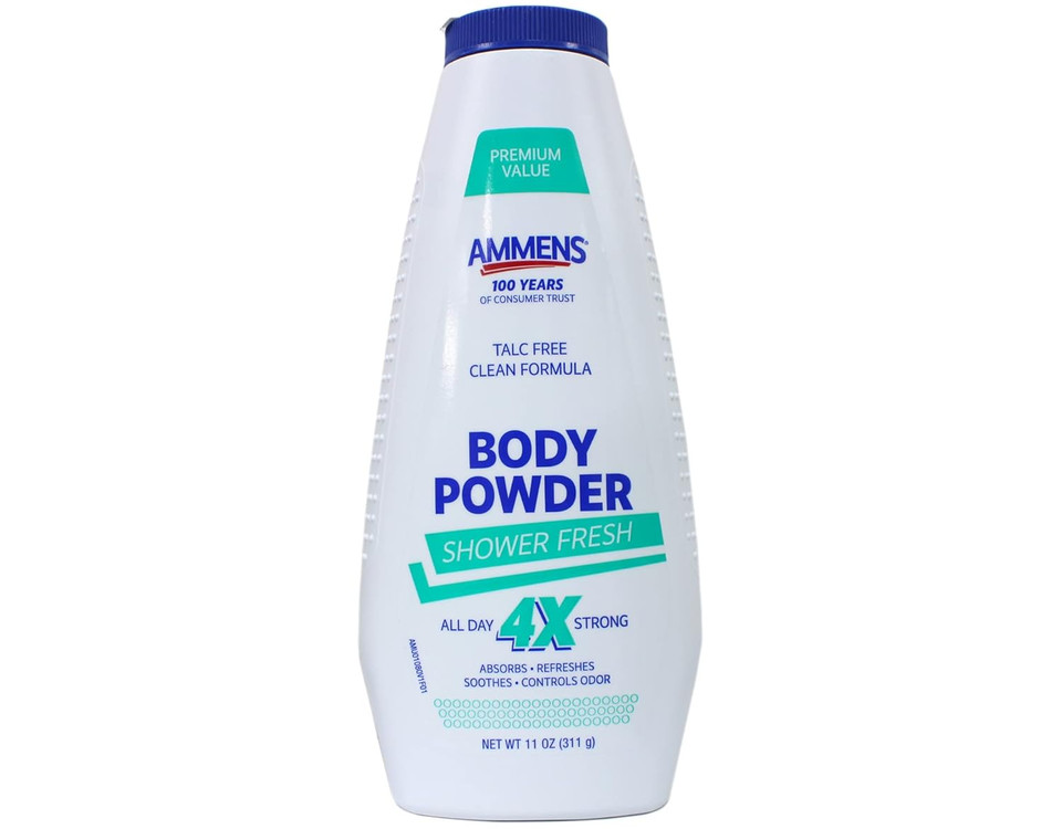 Ammens Powder Shower Fresh 11Oz Idelle Labs