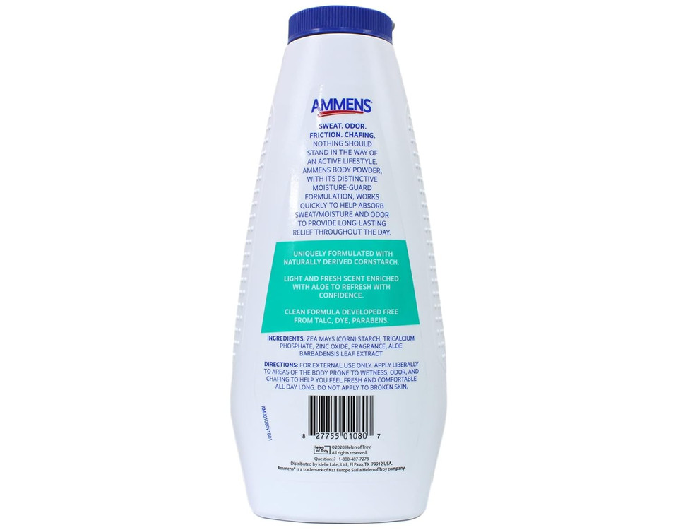 Ammens Powder Shower Fresh 11Oz Idelle Labs