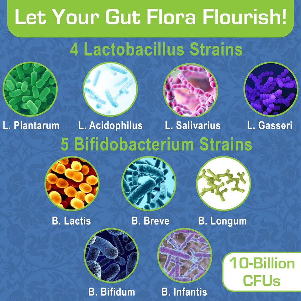 Mamaã¢ÂS Select Probiotics For Women Digestive Health, 9 Live Strains, Including Lactobacillus Acidophilus, Adult Pre And Postpartum Gut Health Support, Weight Management, 10 Billion Cfus, 60 Capsules