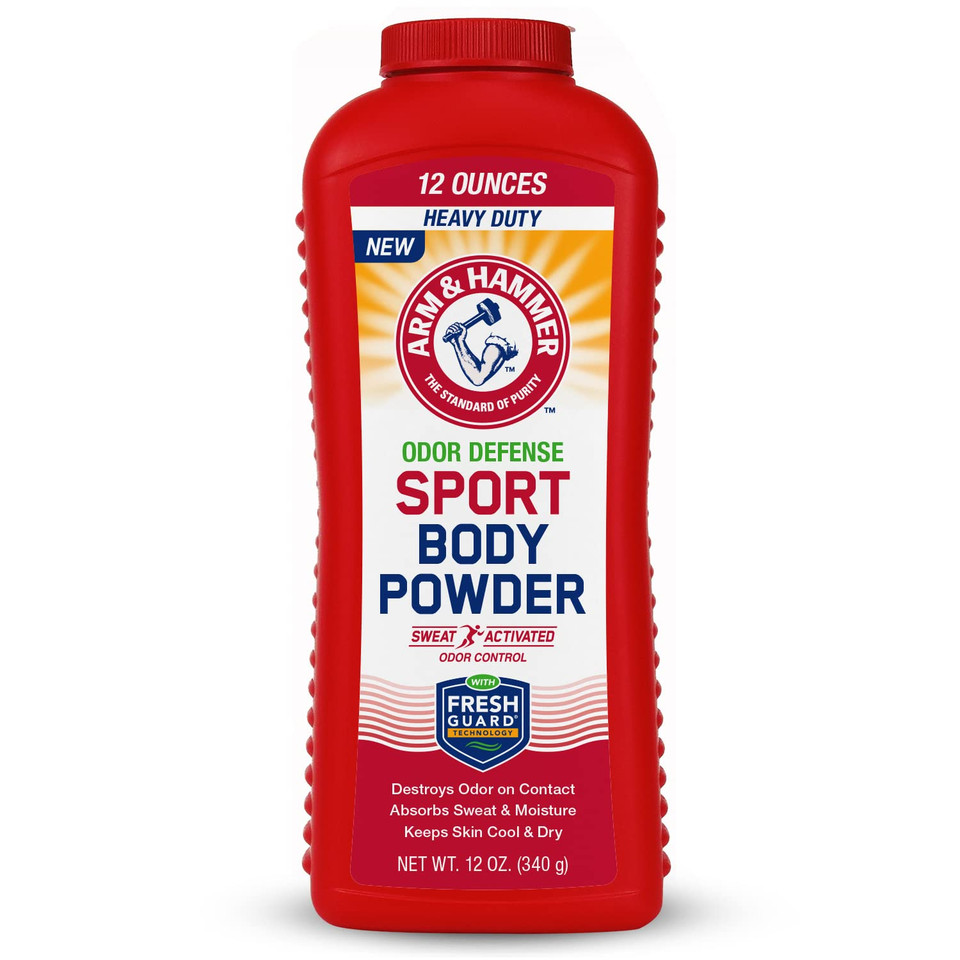 Arm & Hammer Sport Body Powder, Powder For Men And Women, Fresh Feeling, Talc Free, Aluminum Free Odor Defense With Baking Soda Arm & Hammer Sport Body Powder, Powder For Men And Women, Fresh Feeling, Talc Free, Aluminum Free Odor Defense With Baking Soda