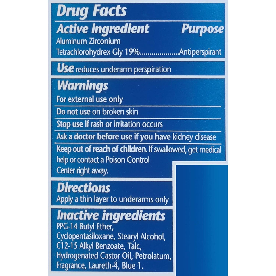 Arrid Deodorant 2.6 Ounce Solid Xx Cool Shower (76Ml) (6 Pack)