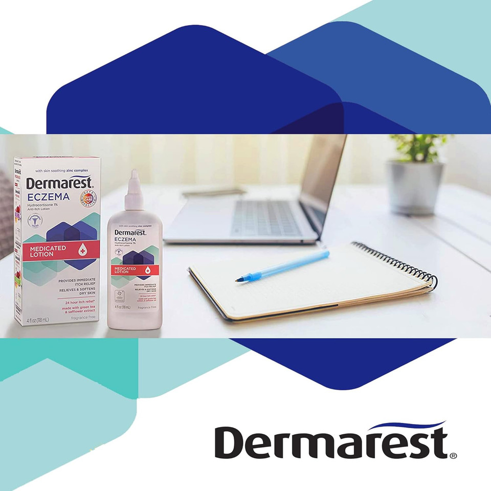 Dermarest Eczema Medicated Lotion, 4 Fl Oz (Pack Of 1)