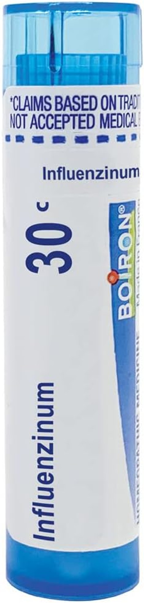 Boiron Influenzinum 30C Md For After Effects Of Flu Or Flu-Like Symptoms, Blue, 80 Count Boiron Influenzinum 30C Md For After Effects Of Flu Or Flu-Like Symptoms, Blue, 80 Count