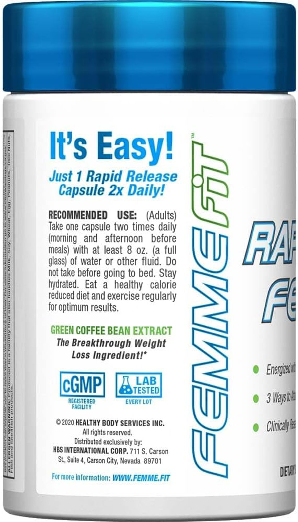 Allmax Rapidcuts Femme (60Ct)