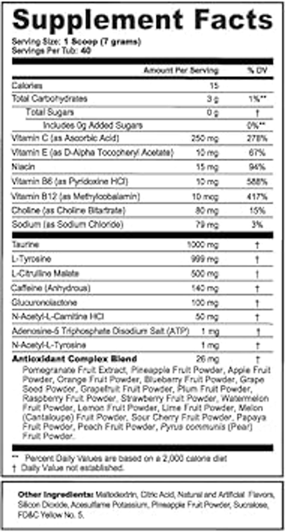 G Fuel Honey Lemon Energy Powder, Sugar Free, Clean Caffeine Focus Supplement, Water Mix, Focus Amino, Vitamin + Antioxidant Blend, 9.9 Oz (40 Servings)