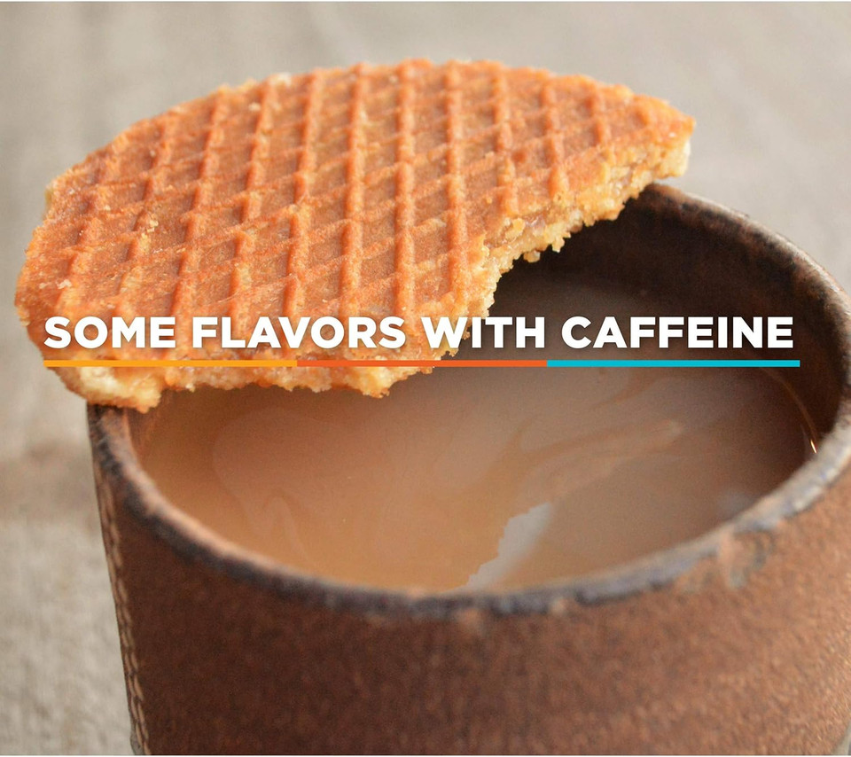 Gu Energy Stroopwafel Coconut Sports Nutrition Waffle, Caffeine-Free, Gluten-Free, And Kosher Dairy, On-The-Go Energy For Any Workout, 16 Count