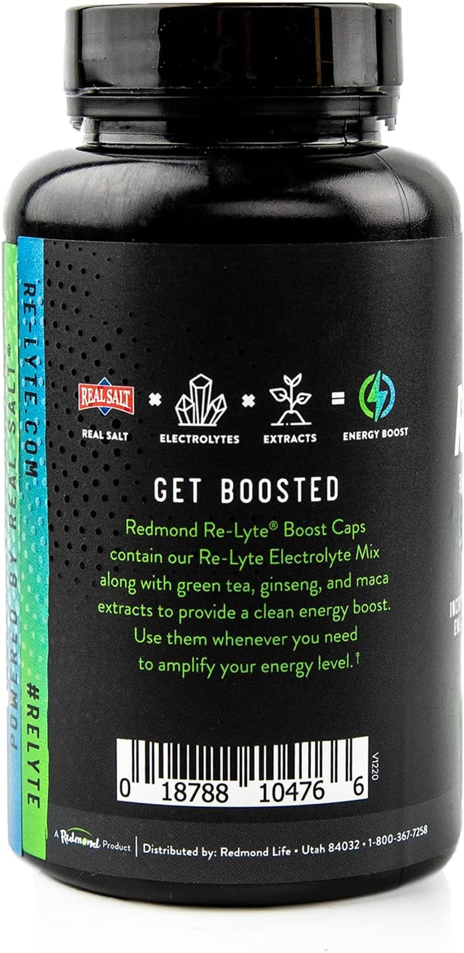 Redmond Re-Lyte Energy Boost Capsules, 120 Count