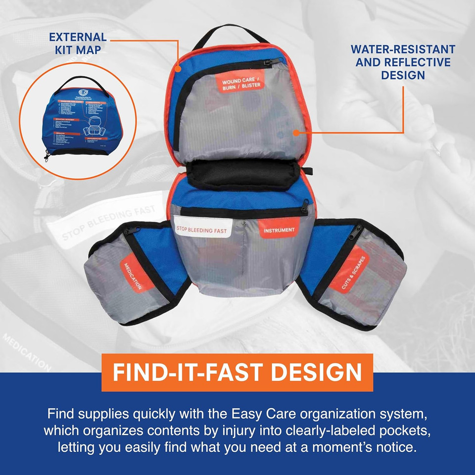 Adventure Medical Kits Mountain Series, Backpacker Medical Kit - 96 Pieces